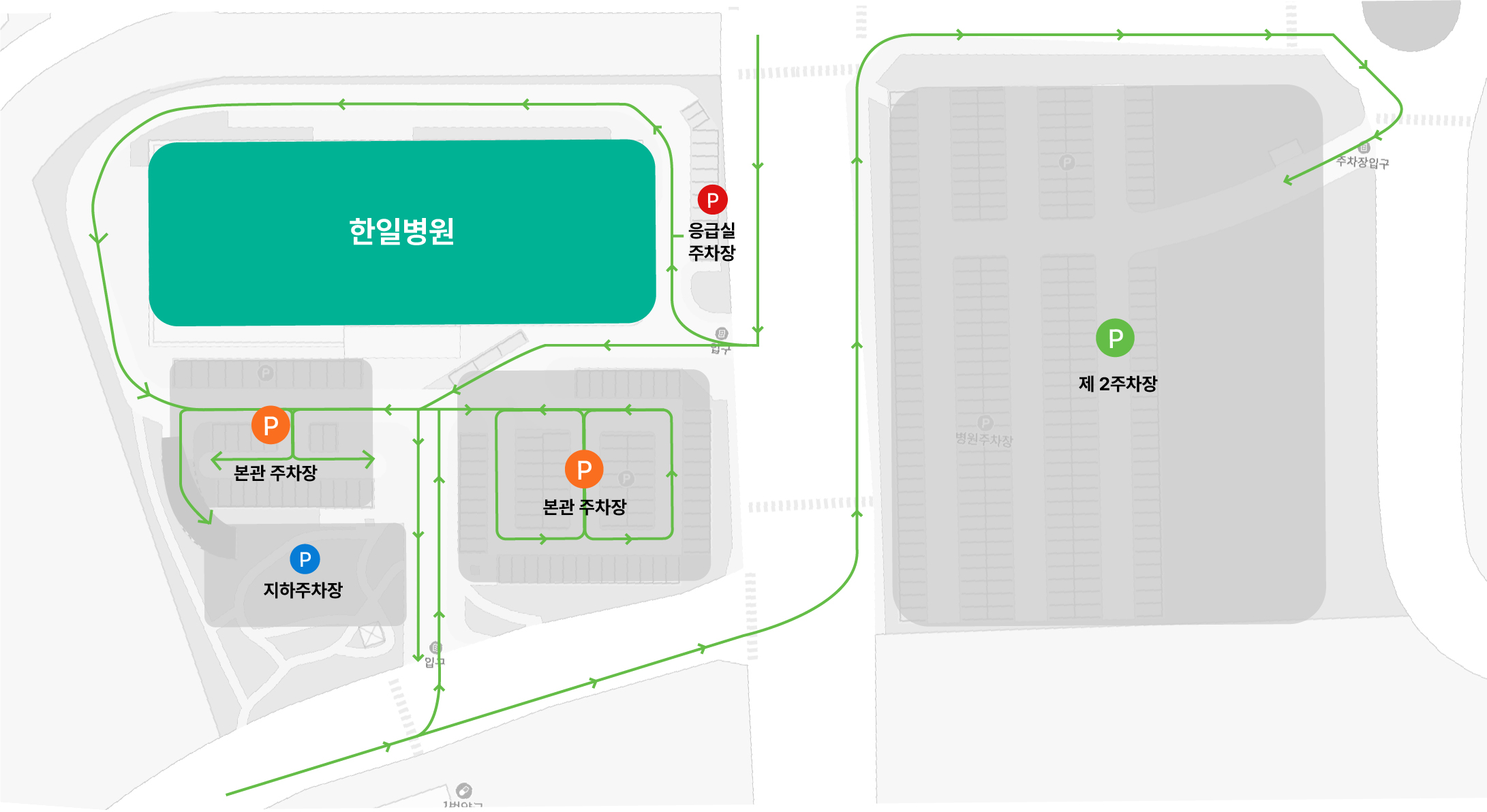 주차장 안내도